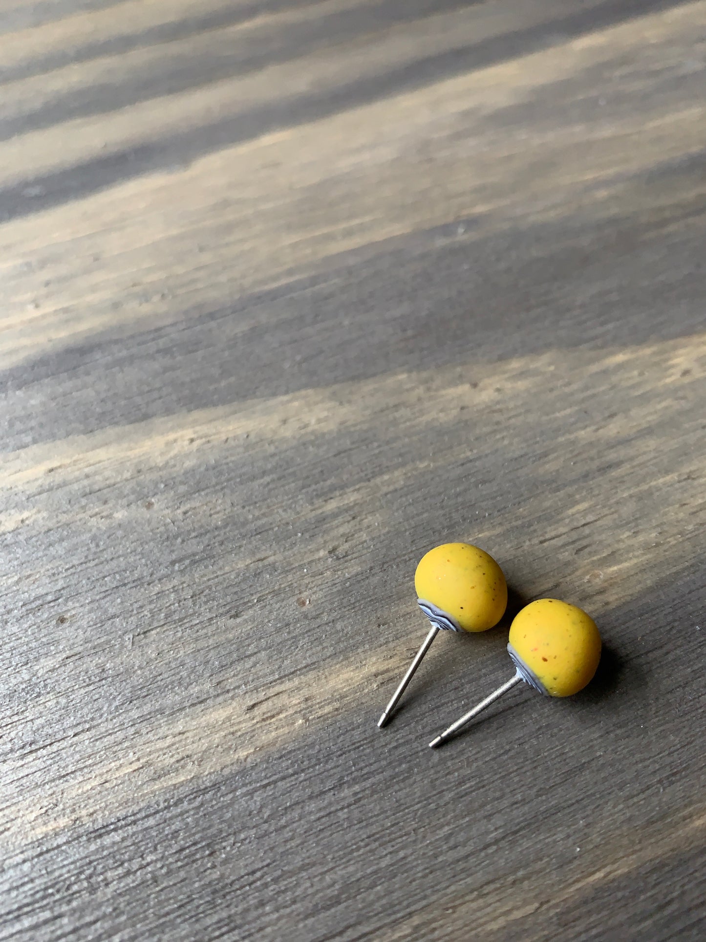 Pop Earrings | Golden Yellow