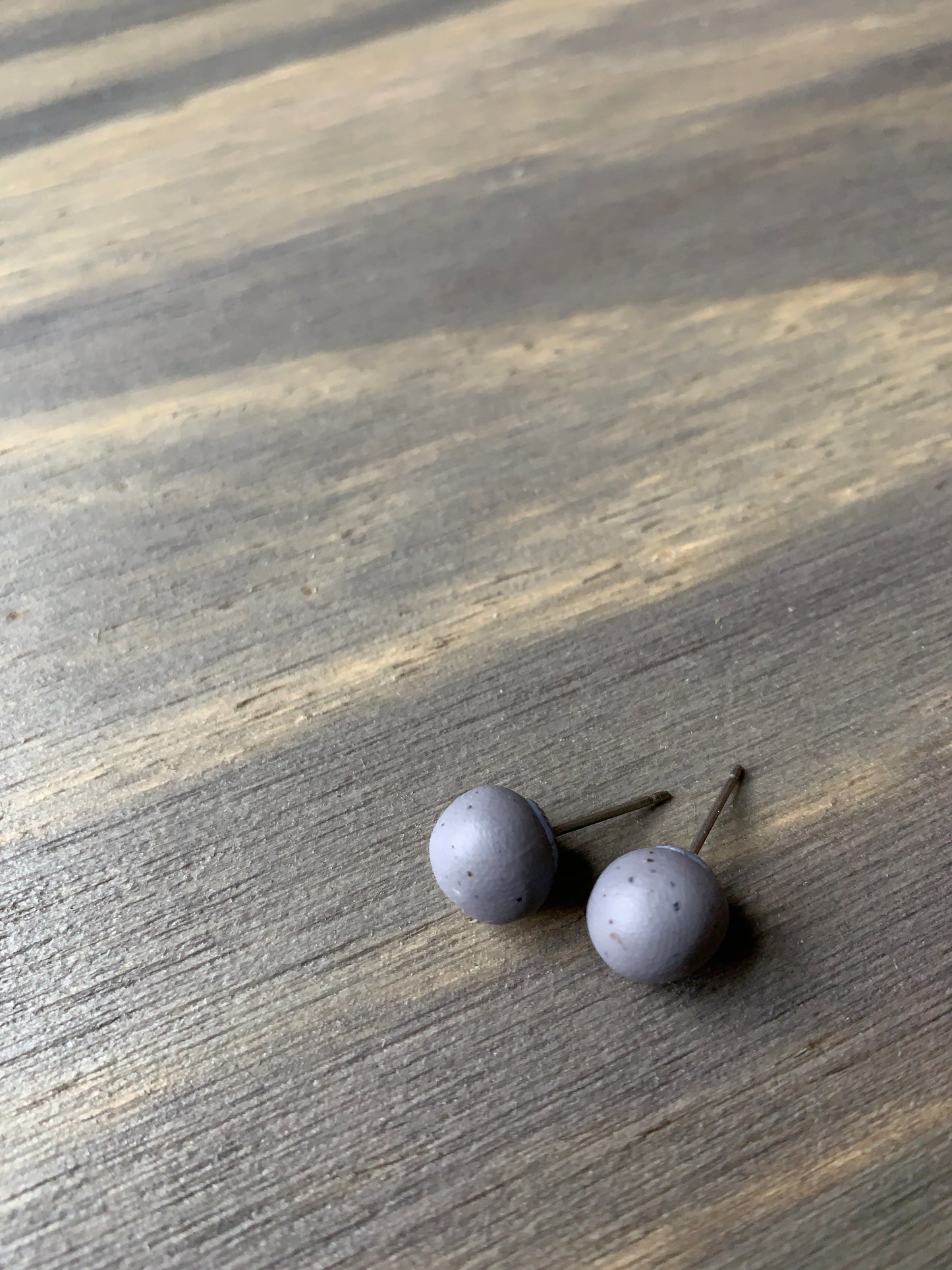 Pop Earrings | Blue Gray