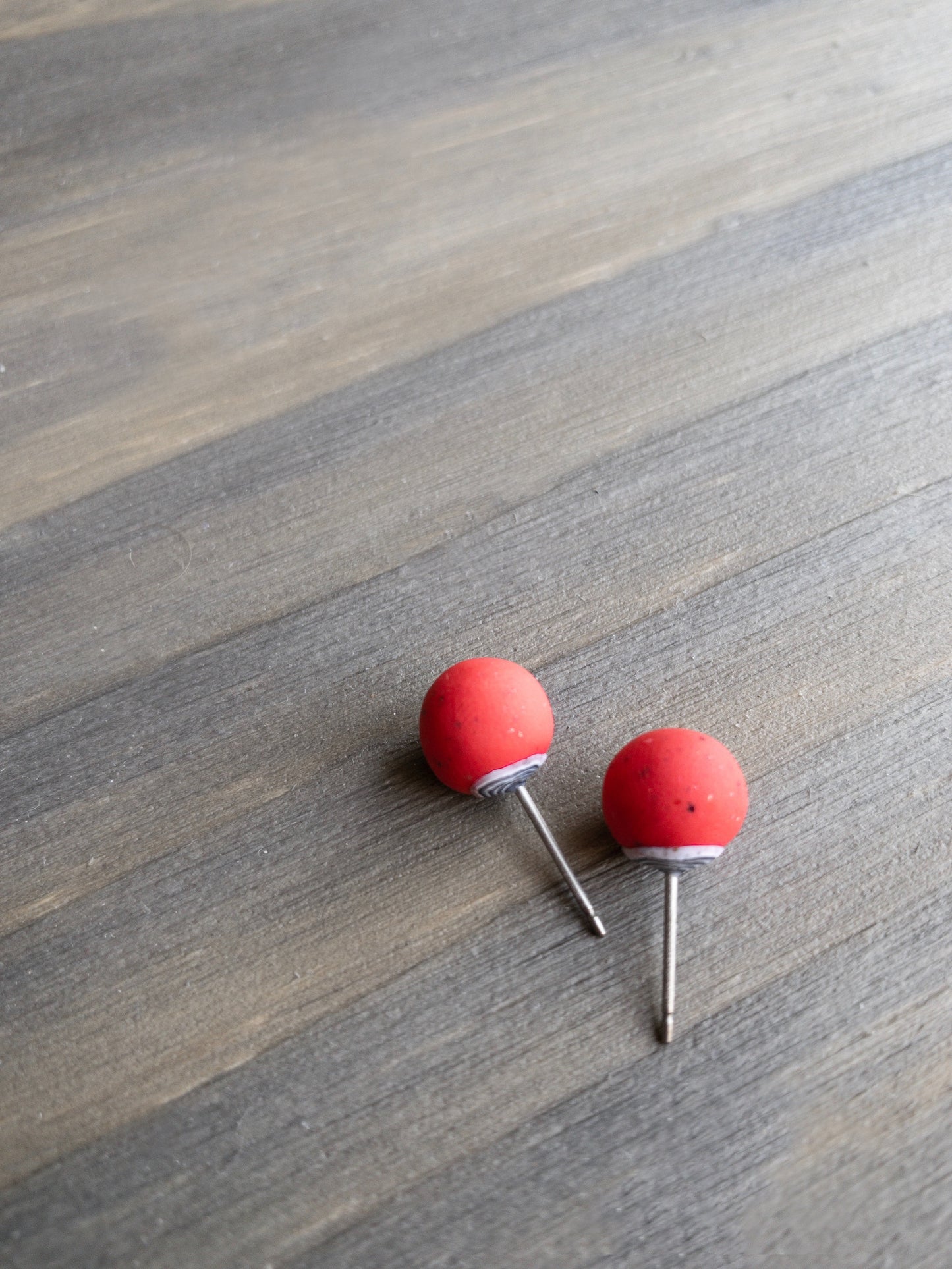 Pop Earrings | Red