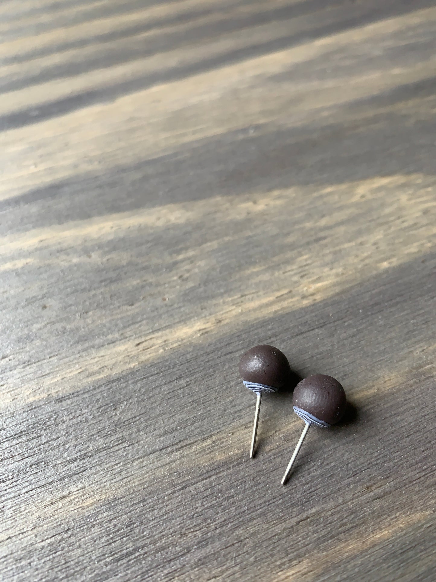 Pop Earrings | Brown