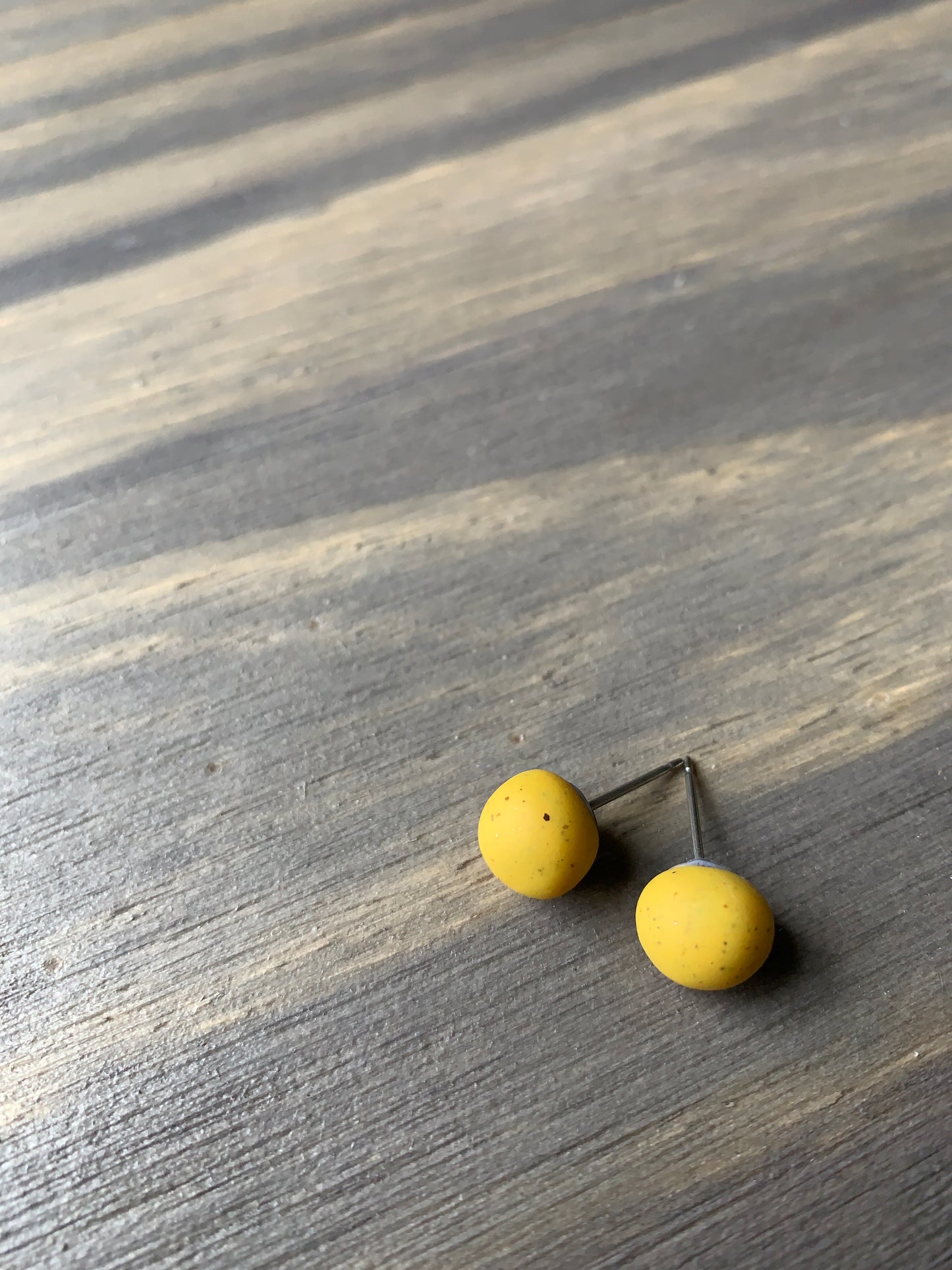 Pop Earrings | Golden Yellow