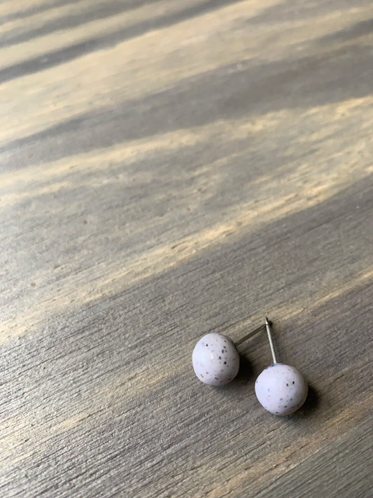 Pop Earrings | Light Gray